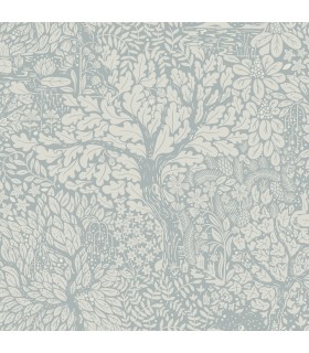 4080-83112 - Olle Light Blue Forest Sanctuary Wallpaper by A Street