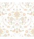 4066-26514 - Britt Peach Embroidered Damask Wallpaper by A Street