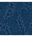 4066-26517 - Elin Blue Berry Botanical Wallpaper by A Street