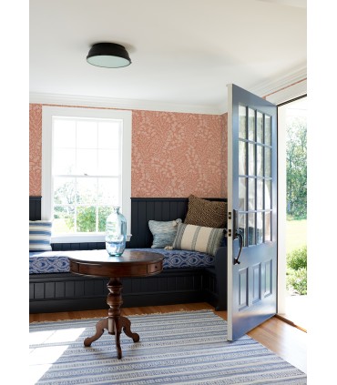 4066-26516 - Elin Coral Berry Botanical Wallpaper by A Street