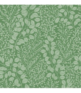 4066-26515 - Elin Green Berry Botanical Wallpaper by A Street
