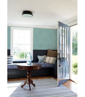 4066-26518 - Elin Sky Blue Berry Botanical Wallpaper by A Street