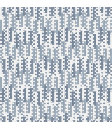 4066-26508 - Erik Blue Building Blocks Wallpaper by A Street