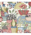 4066-26557 - Fika Rose Blissful Birds & Blooms Wallpaper by A Street