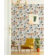 4066-26535 - Juni Orange Abstract Tulips Wallpaper by A Street