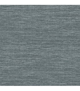 4066-26559 - Malin Dark Blue Faux Grasscloth Wallpaper by A Street