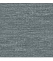 4066-26559 - Malin Dark Blue Faux Grasscloth Wallpaper by A Street