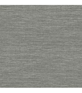 4066-26560 - Malin Grey Faux Grasscloth Wallpaper by A Street
