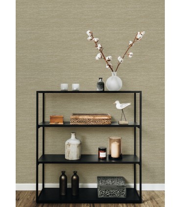 4066-26563 - Malin Wheat Faux Grasscloth Wallpaper by A Street