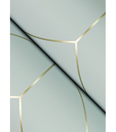 4066-26547 - Sander Light Blue Geometric Wallpaper by A Street