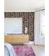4066-26552 - Sisu Rasberry Floral Geometric Wallpaper by A Street
