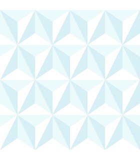 4060-138912 - Adella Sky Blue Geometric Wallpaper by Chesapeake