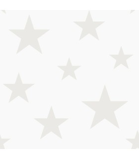 4060-347696 - Amira Silver Stars Wallpaper by Chesapeake
