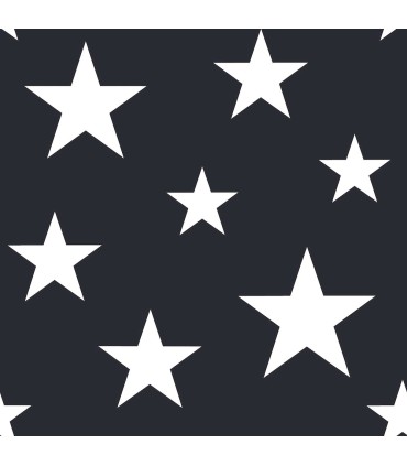 4060-138933 - Amira Navy Stars Wallpaper by Chesapeake
