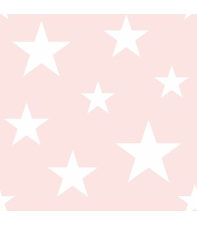 4060-138931 - Amira Pink Stars Wallpaper by Chesapeake