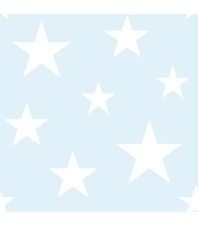 4060-138932 - Amira Blue Stars Wallpaper by Chesapeake