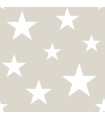 4060-128866 - Amira Taupe Stars Wallpaper by Chesapeake