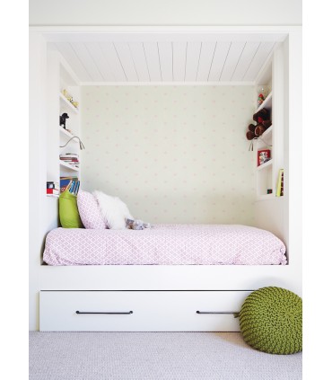 4060-347702 - Bea Light Pink Crowns Wallpaper by Chesapeake