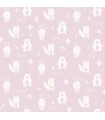 4060-91303 - Bitsy Pink Woodland Wallpaper by Chesapeake