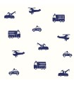 4060-137321 - Briony Navy Vehicles Wallpaper by Chesapeake