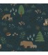 4060-139248 - Finola Dark Blue Bears Wallpaper by Chesapeake