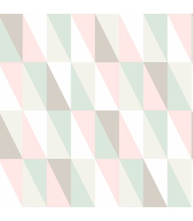 4060-138919 - Inez Pastel Geometric Wallpaper by Chesapeake
