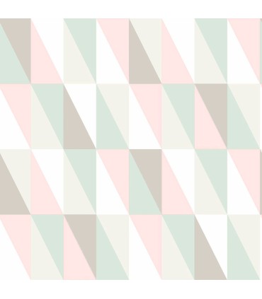 4060-138919 - Inez Pastel Geometric Wallpaper by Chesapeake