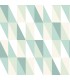 4060-138920 - Inez Teal Geometric Wallpaper by Chesapeake