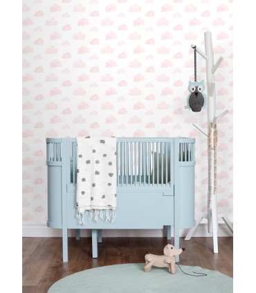 4060-138929 - Irie Pink Clouds Wallpaper by Chesapeake