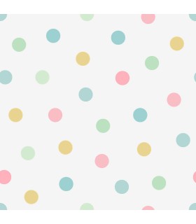 4060-139041 - Jubilee Multicolor Dots Wallpaper by Chesapeake