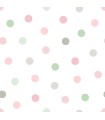 4060-139040 - Jubilee Pink Dots Wallpaper by Chesapeake