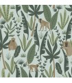 4060-139073 - Kiki Green Monkeys Wallpaper by Chesapeake