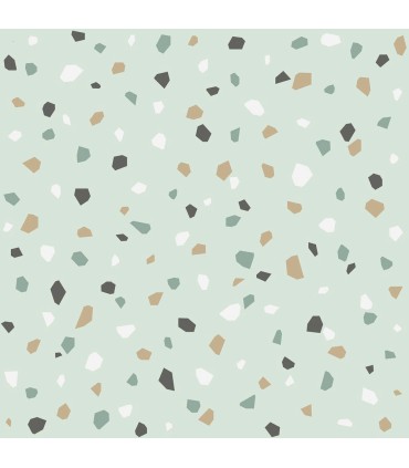 4060-139036 - Ona Mint Terrazzo Wallpaper by Chesapeake