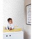 4060-138934 - Pixie Black Dots Wallpaper by Chesapeake