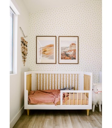 4060-138937 - Pixie Gold Dots Wallpaper by Chesapeake