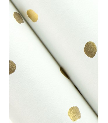 4060-138937 - Pixie Gold Dots Wallpaper by Chesapeake