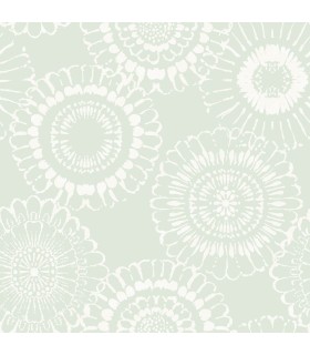 4060-128861 - Sonnet Sage Floral Wallpaper by Chesapeake