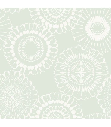 4060-128861 - Sonnet Sage Floral Wallpaper by Chesapeake