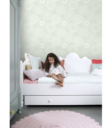 4060-128861 - Sonnet Sage Floral Wallpaper by Chesapeake