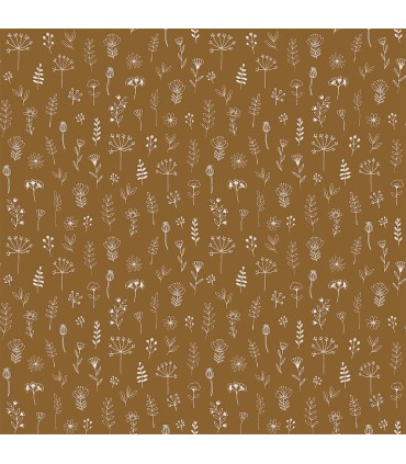 4060-139281 - Tatula Chestnut Floral Wallpaper by Chesapeake