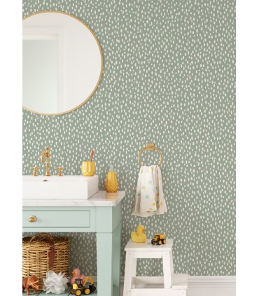 4060-139256 - Willa Moss Dots Wallpaper by Chesapeake
