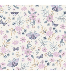 4060-58103 - Zev Pink Butterfly Wallpaper by Chesapeake