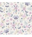 4060-58103 - Zev Pink Butterfly Wallpaper by Chesapeake