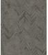 4105-86611 - Amesemi Dark Grey Distressed Herringbone Wallpaper by A Street