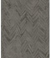 4105-86611 - Amesemi Dark Grey Distressed Herringbone Wallpaper by A Street
