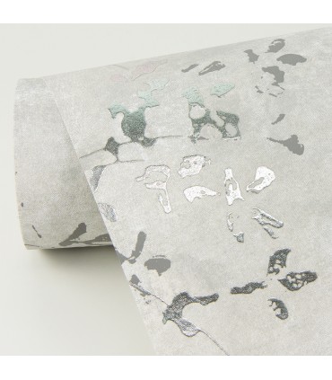 4105-86427 - Arian Silver Inkburst Wallpaper by A Street