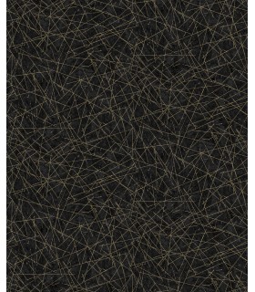 4105-86635 - Bulan Black Abstract Lines Wallpaper by A Street