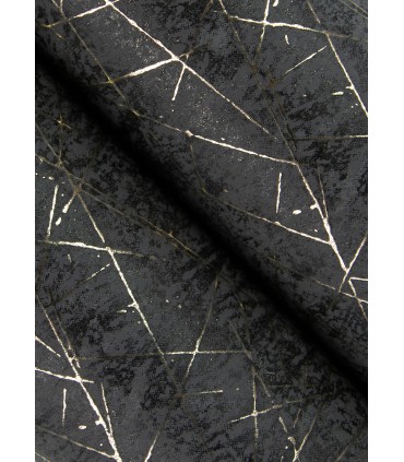 4105-86635 - Bulan Black Abstract Lines Wallpaper by A Street