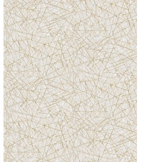 4105-86631 - Bulan Champagne Abstract Lines Wallpaper by A Street