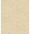 4105-86632 - Bulan Gold Abstract Lines Wallpaper by A Street